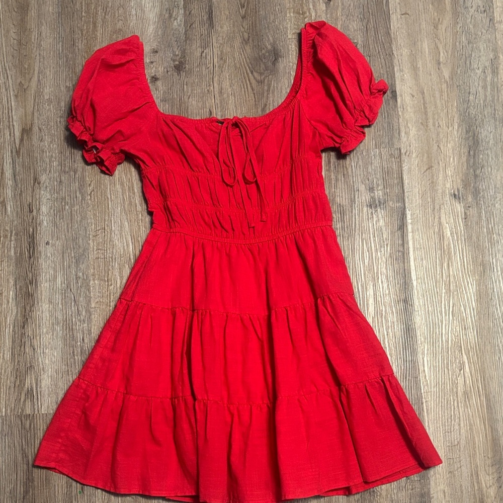 SHEIN Red Mini Dress